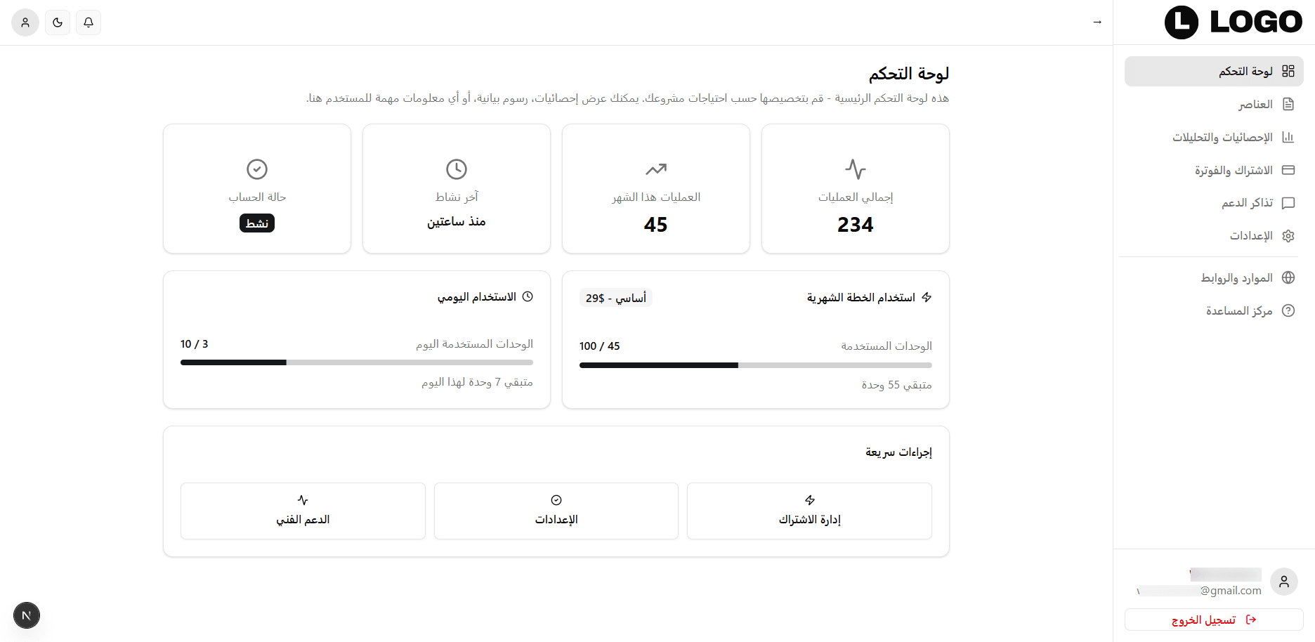 لقطة شاشة 4 من تطبيق μSaaS
